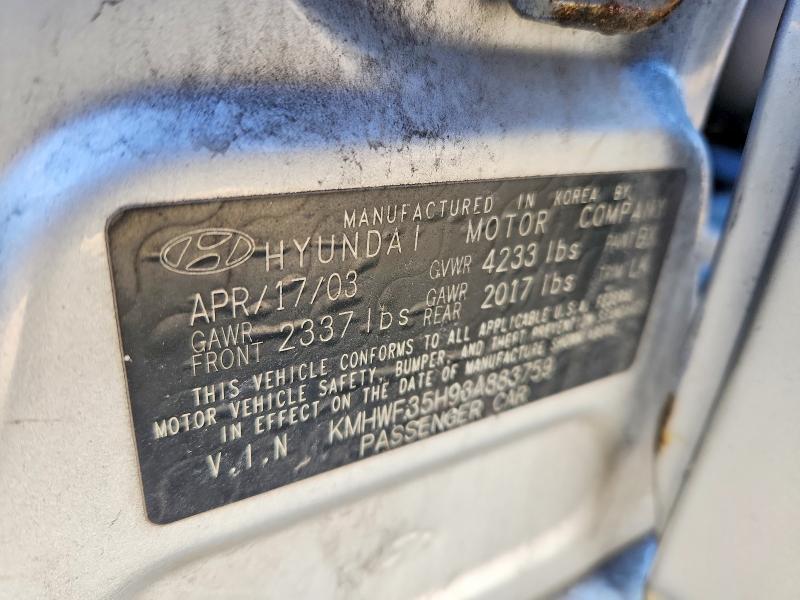 2003 Hyundai Sonata gls