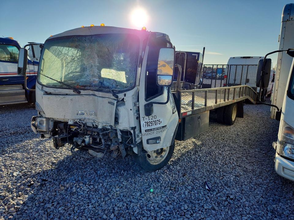 2023 Isuzu NPR HD Crew Cab Flatbed Truck