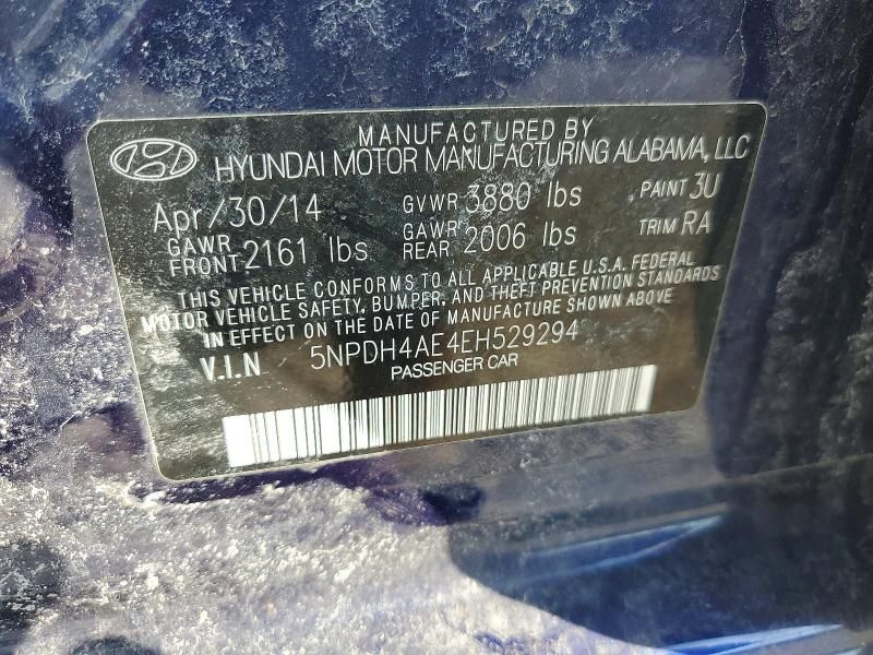 2014 Hyundai Elantra se