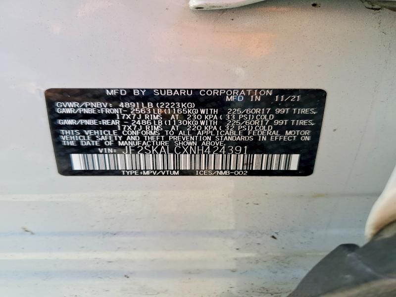 2022 Subaru Forester Wilderness