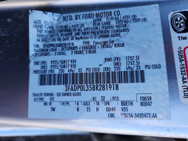 2011 Ford Fusion Hybrid