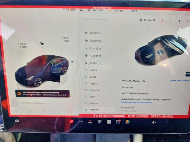 2023 Tesla Model 3