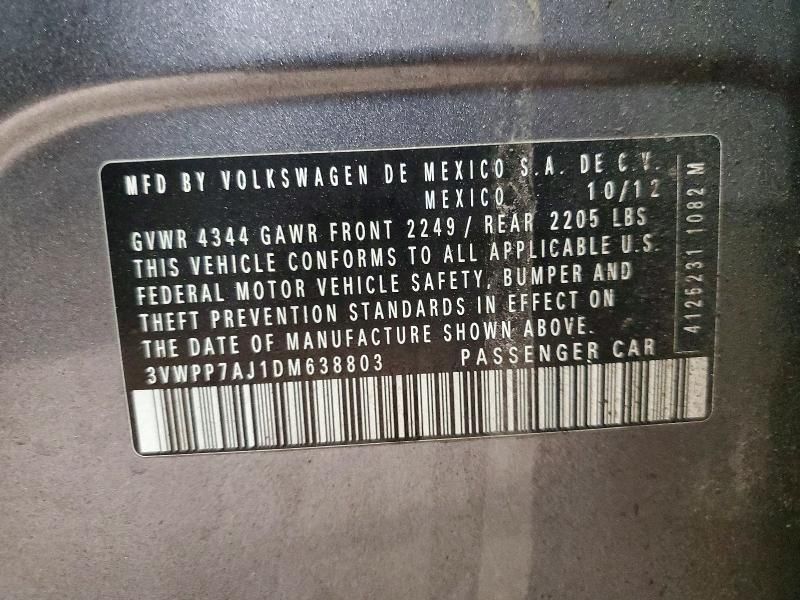 2013 Volkswagen Jetta s