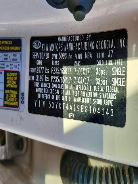 2011 KIA Sorento Base