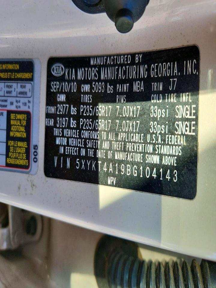 2011 KIA Sorento Base