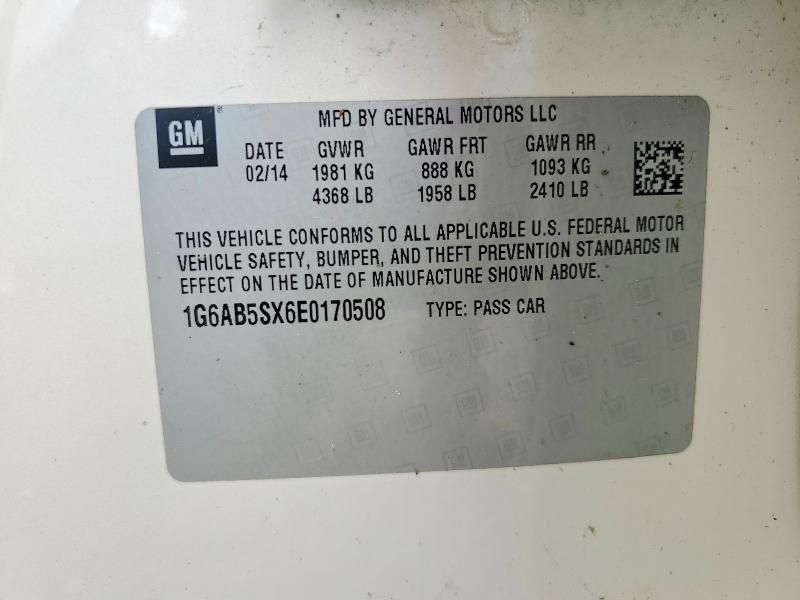 2014 Cadillac Ats Luxury