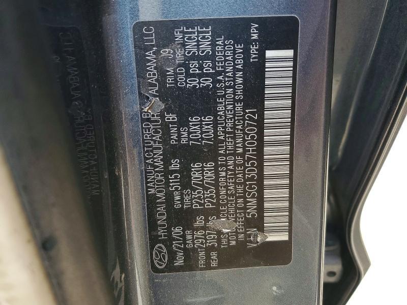 2007 Hyundai Santa fe gls