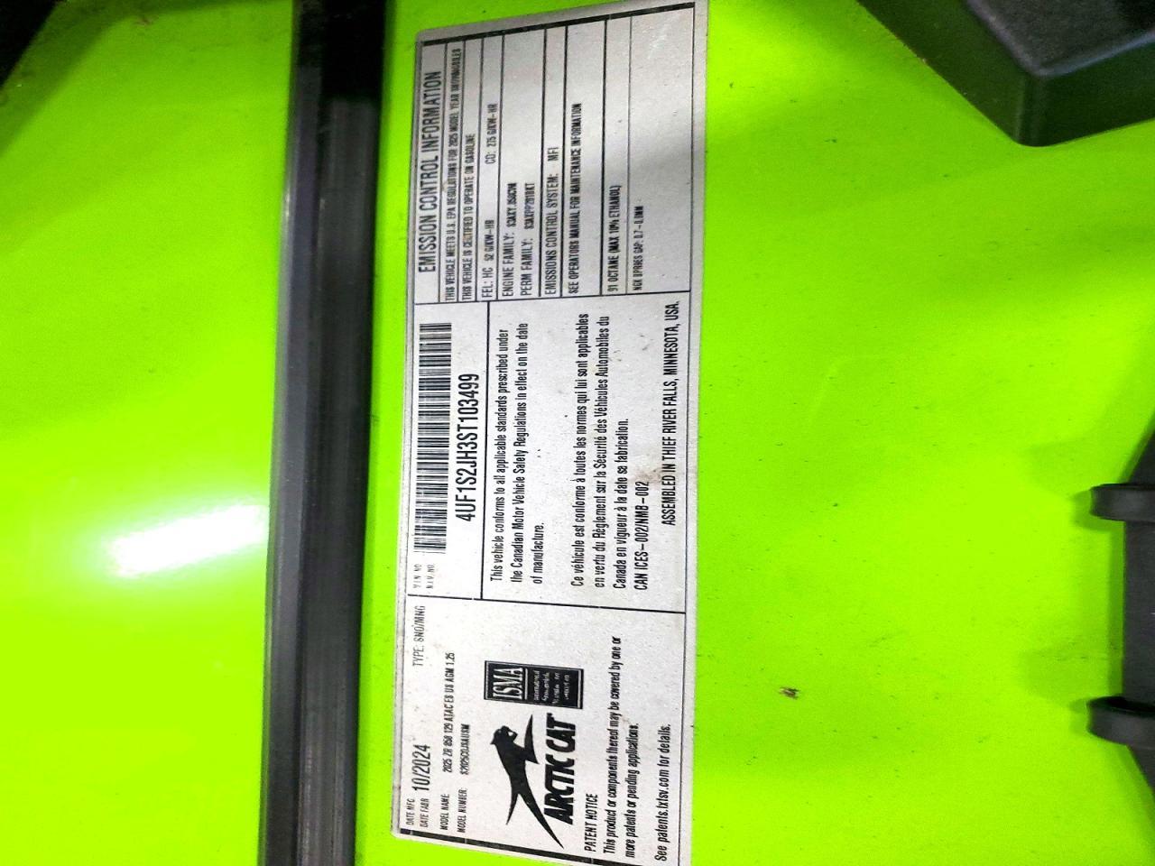 2025 Arctic Cat Arctic Cat