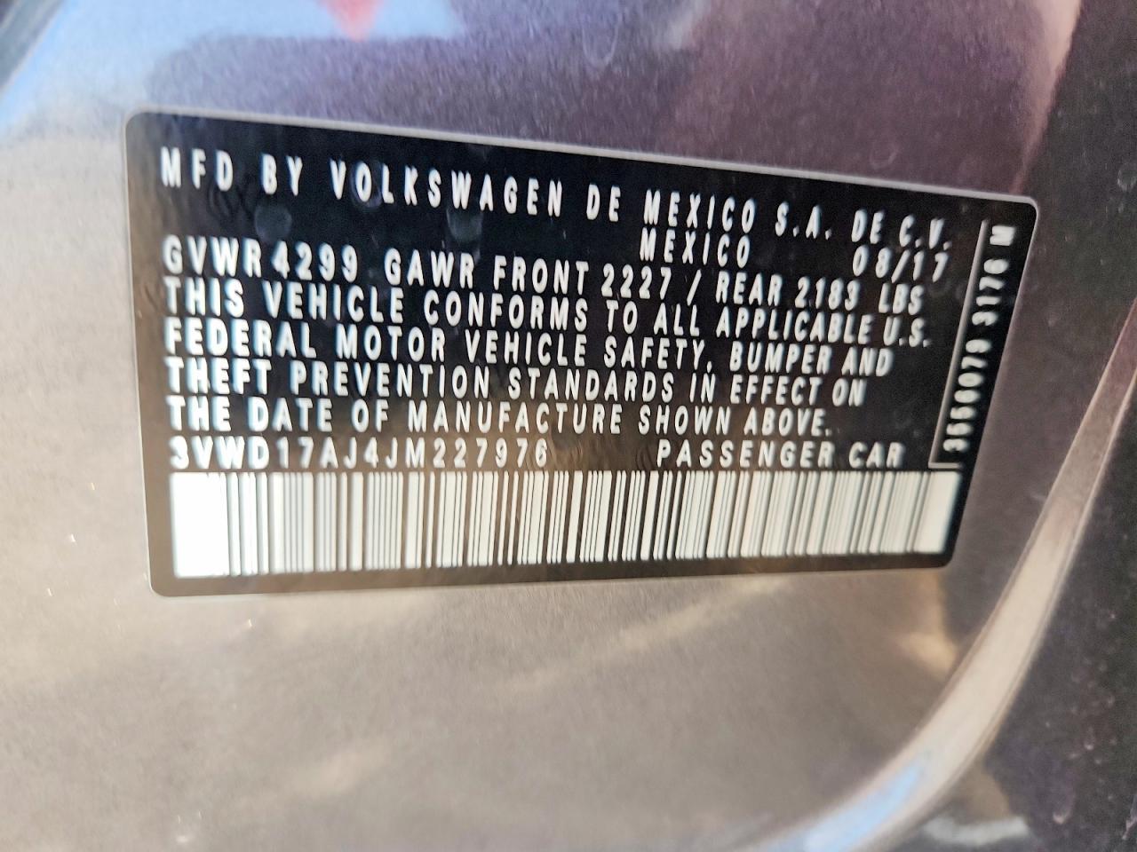 2018 Volkswagen Jetta Sport