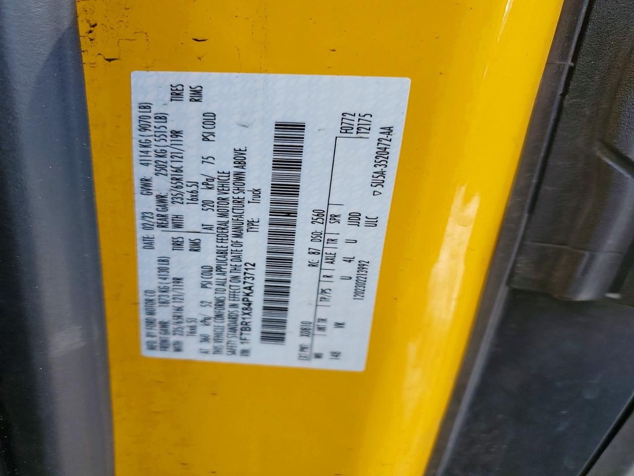 2023 Ford Transit 250 Delivery Van