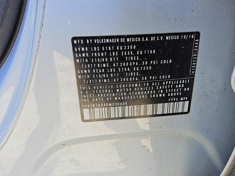 2019 Volkswagen Tiguan se