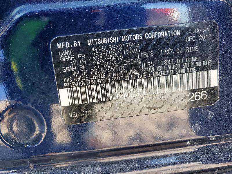 2018 Mitsubishi Outlander se