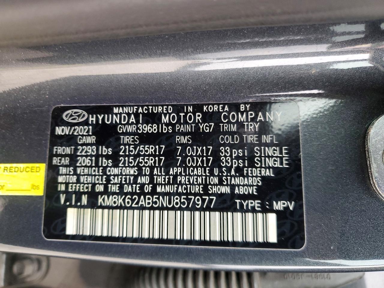 2022 Hyundai Kona sel