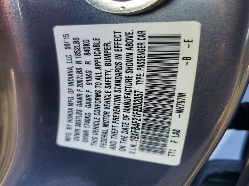 2015 Honda Civic Hybrid