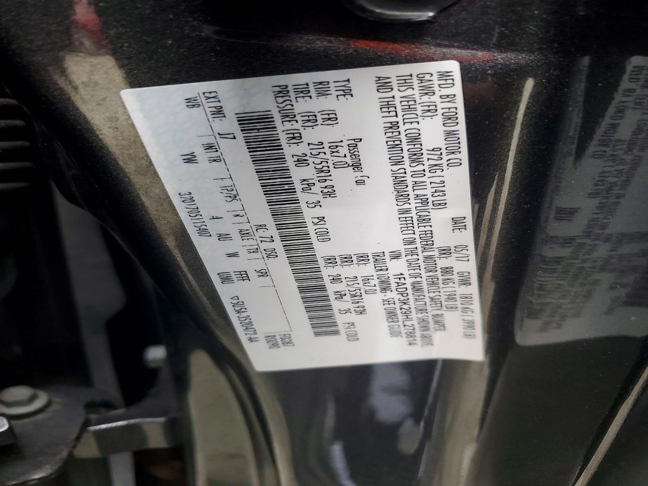 2017 Ford Focus se