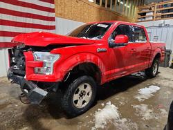 Salvage trucks for sale at Anchorage, AK auction: 2016 Ford F150 Supercrew