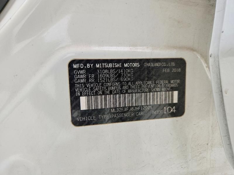 2018 Mitsubishi Mirage G4 es