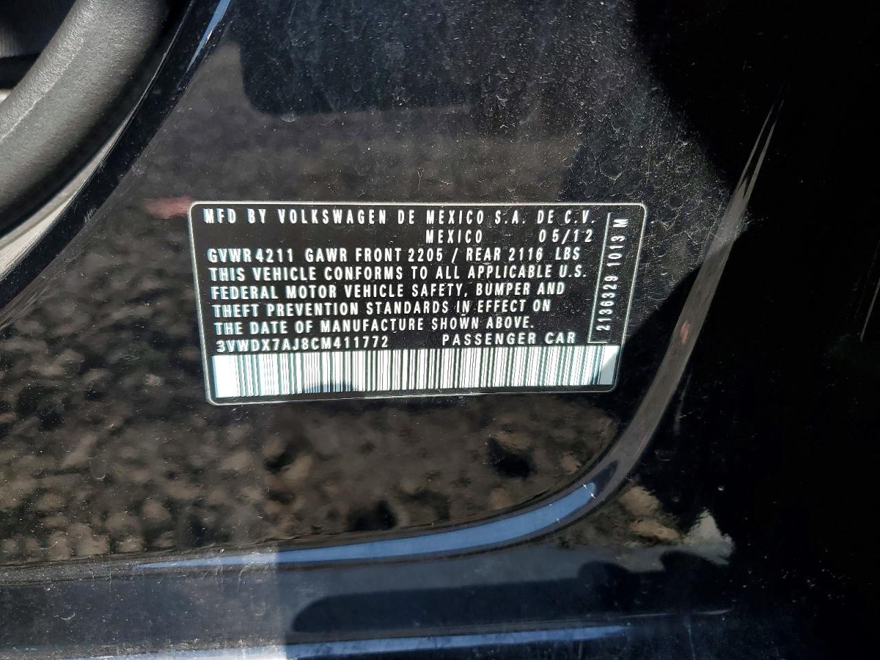 2012 Volkswagen Jetta se