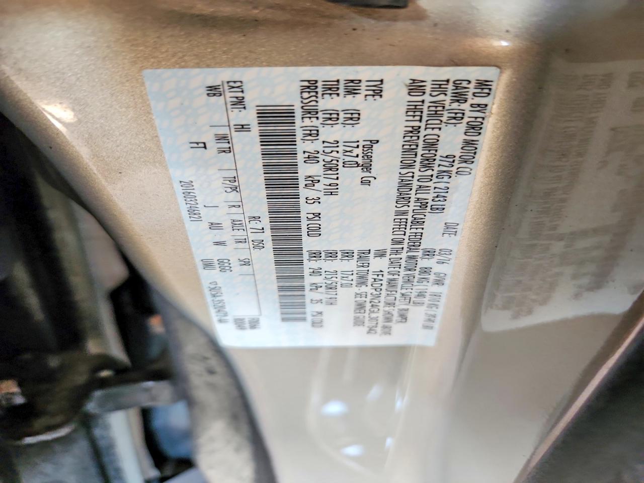 2016 Ford Focus Titanium