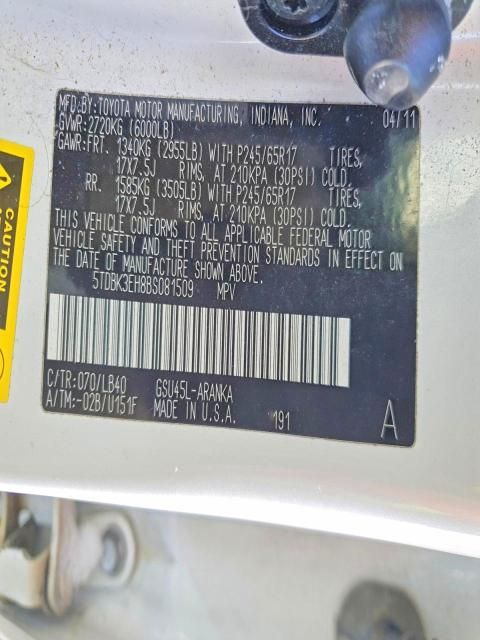 2011 Toyota Highlander Base