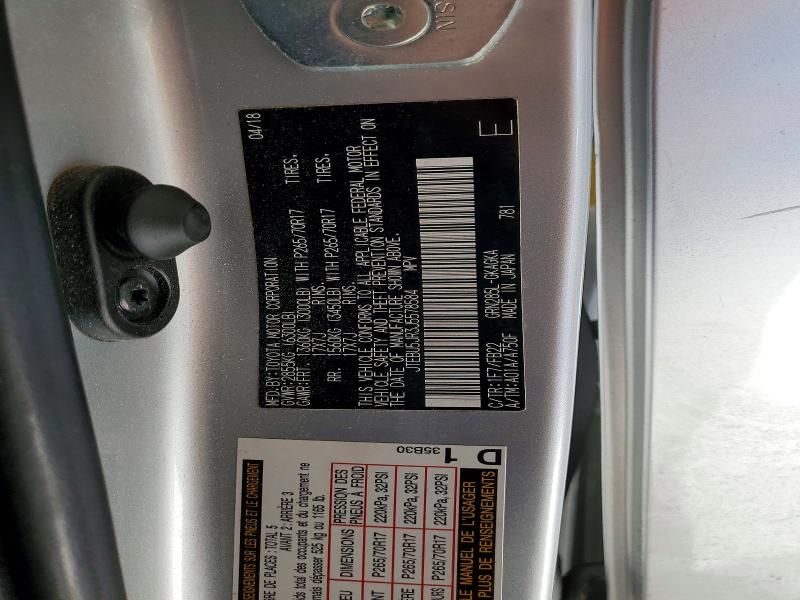 2018 Toyota 4runner Sr5/sr5 Premium