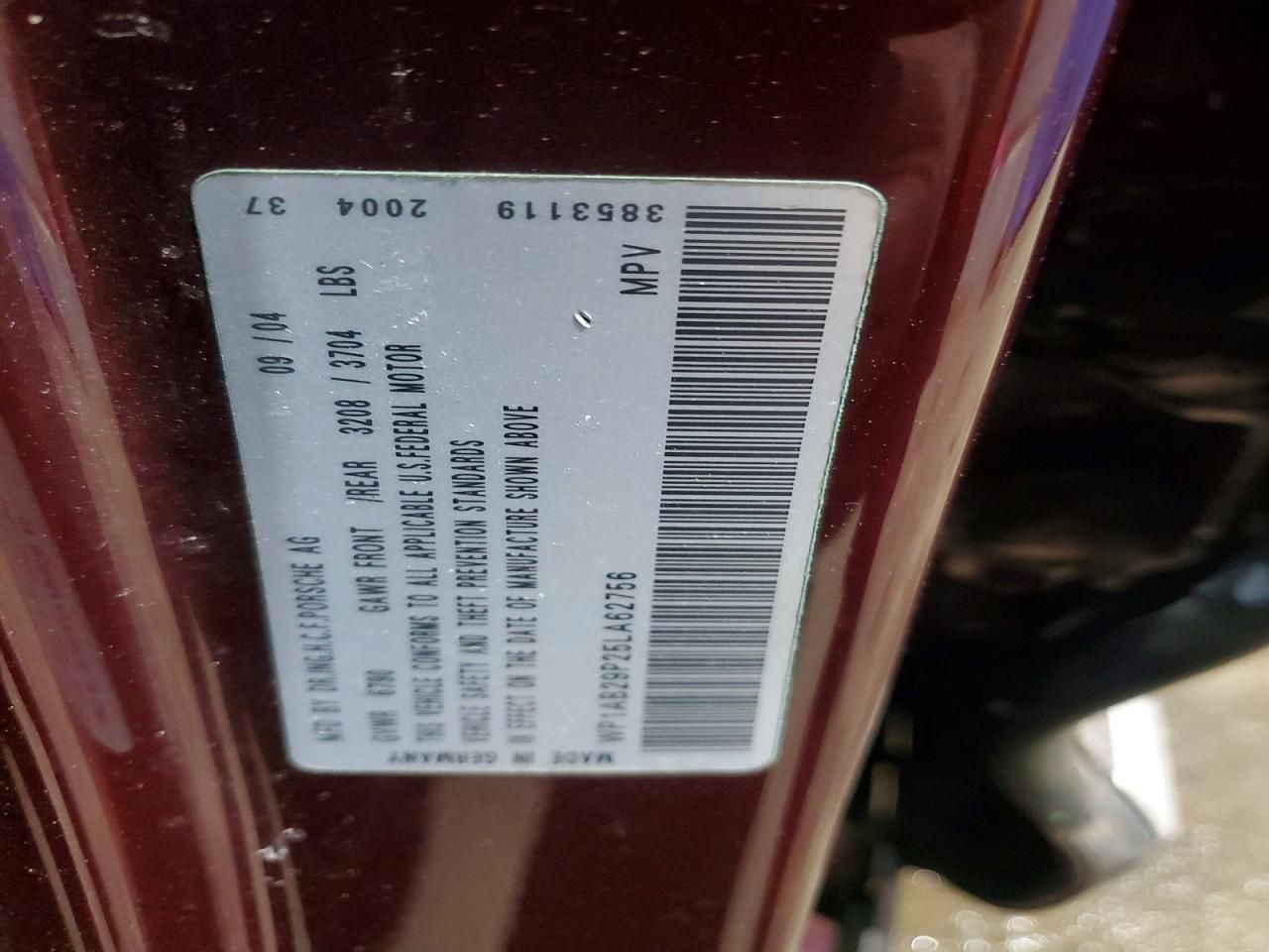 2005 Porsche Cayenne s