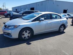 Honda salvage cars for sale: 2013 Honda Civic Hybrid l