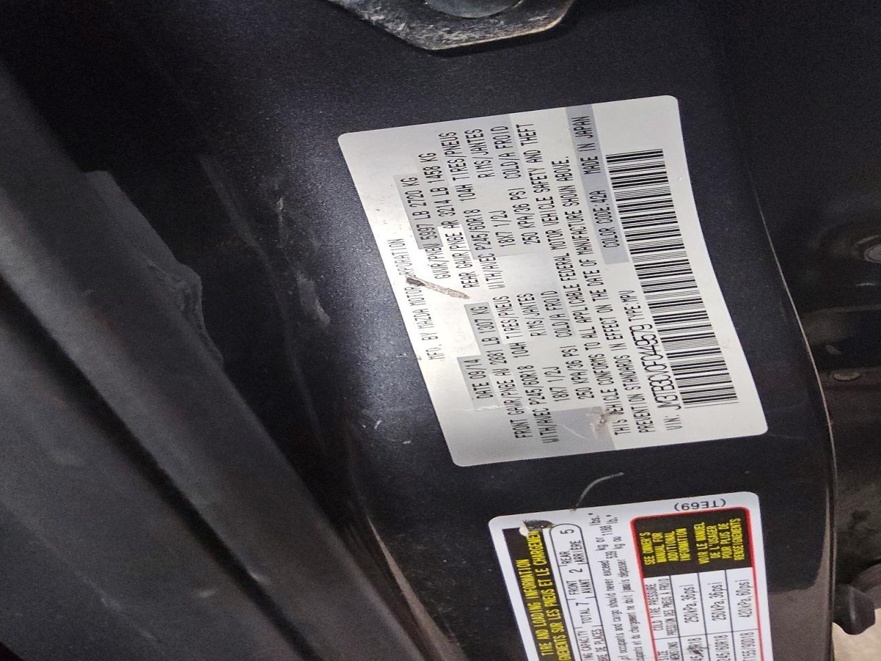 2015 Mazda Cx-9 Touring