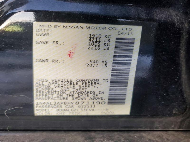 2015 Nissan Altima 2.5
