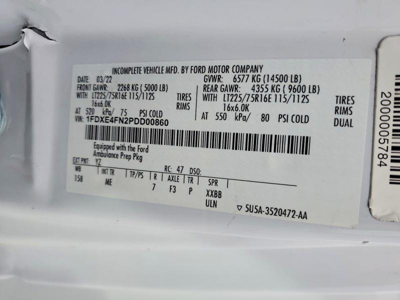 2023 Ford E450 Ambulance