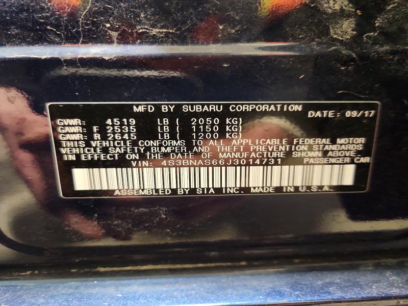 2018 Subaru Legacy Sport