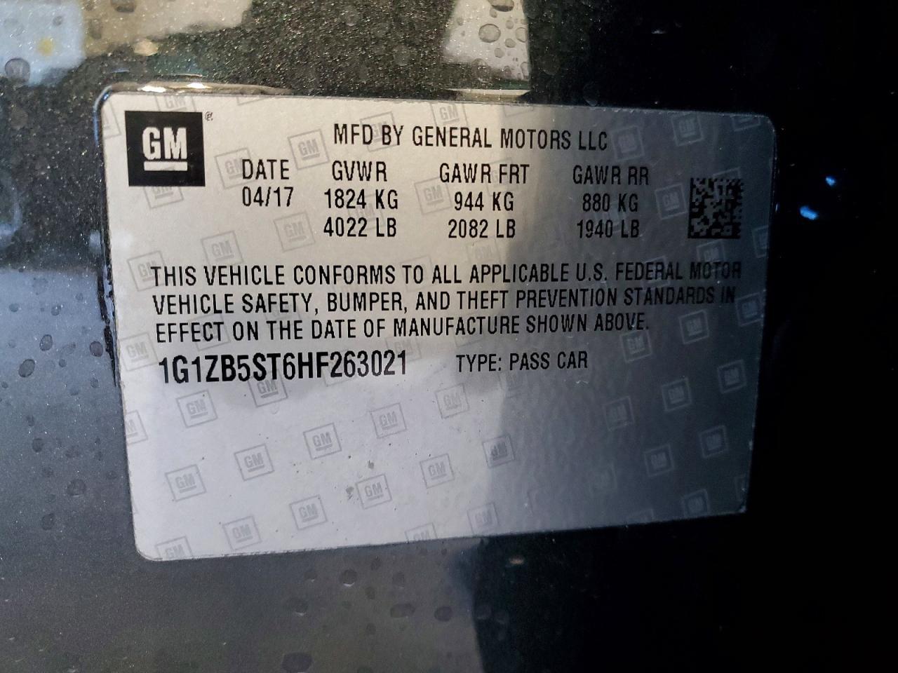 2017 Chevrolet Malibu ls