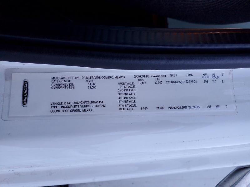 2020 Freightliner Business Class M2 Refrigerated BOX Truck