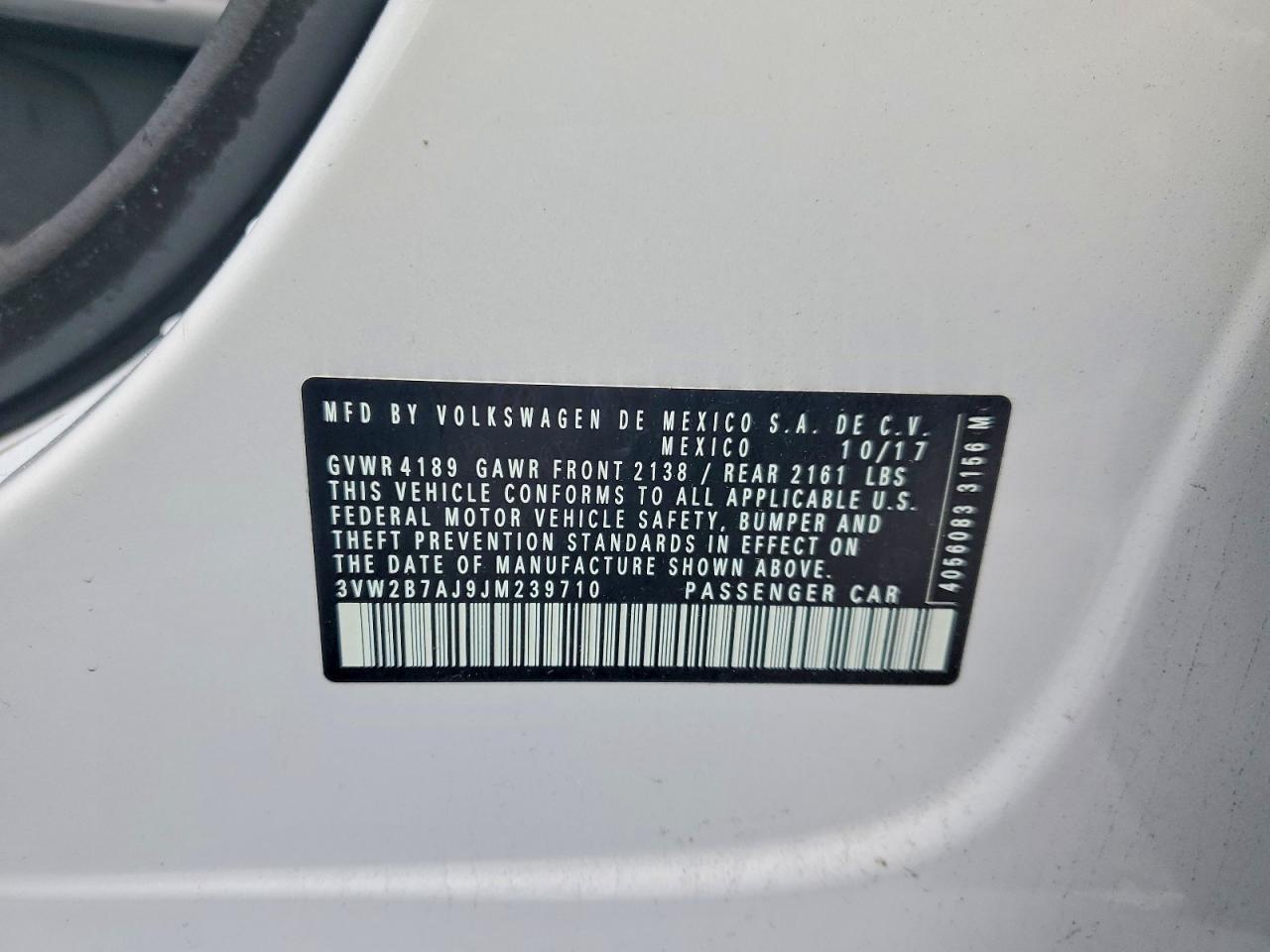 2018 Volkswagen Jetta s