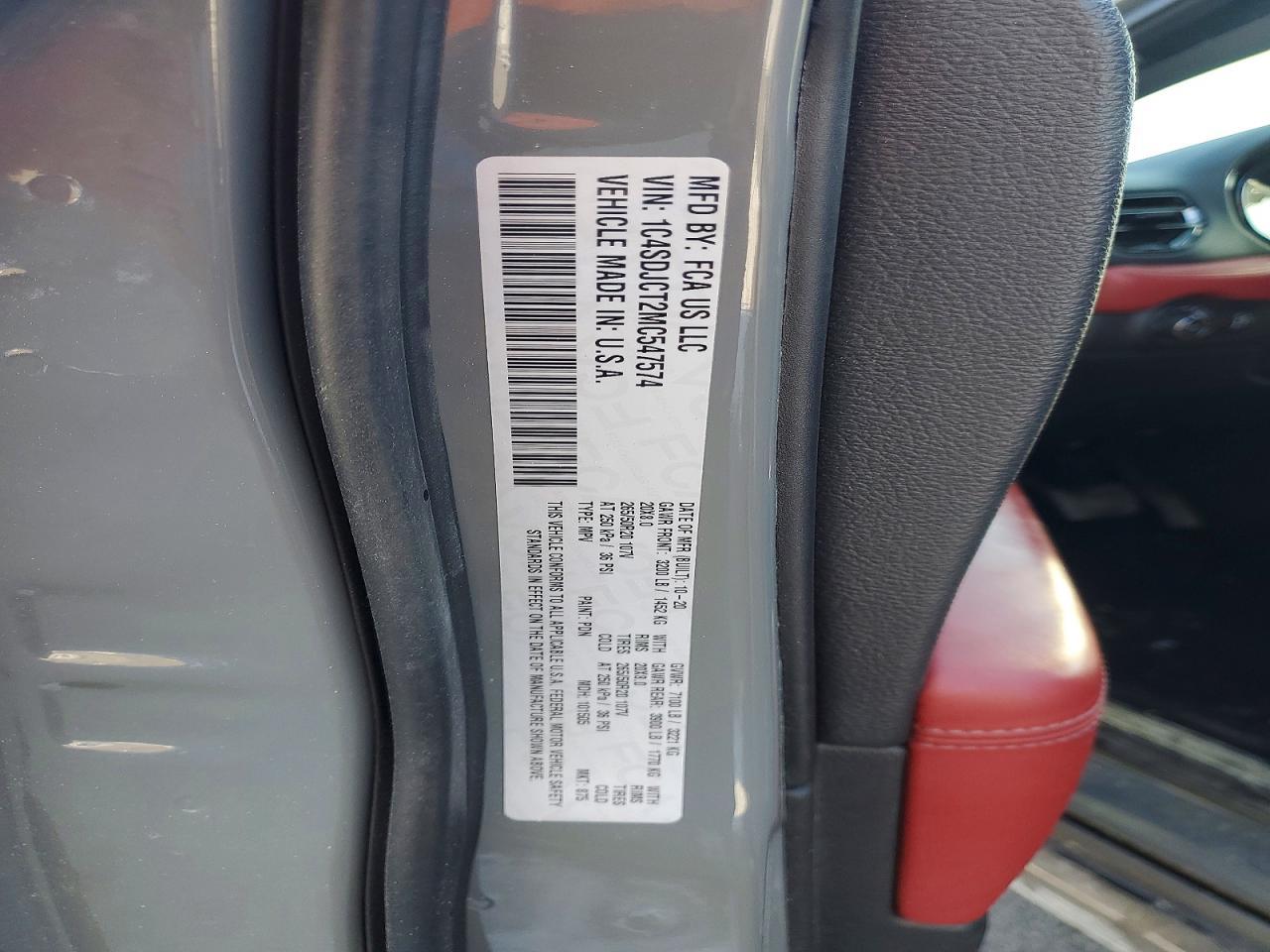 2021 Dodge Durango r