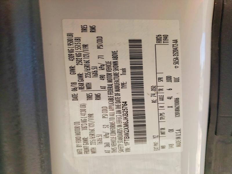 2018 Ford Transit 350 Utility / Service van