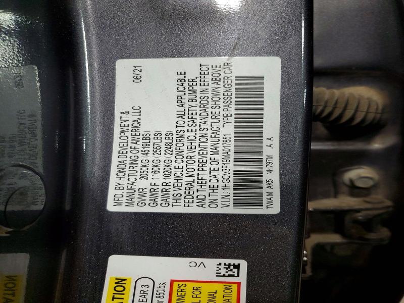 2021 Honda Accord Hybrid