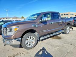 Nissan salvage cars for sale: 2017 Nissan Titan xd sl