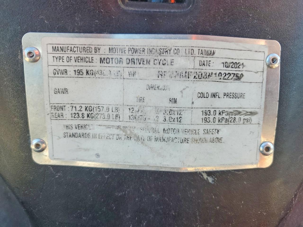 2022 Genuine Scooter Co. Roughhouse 50