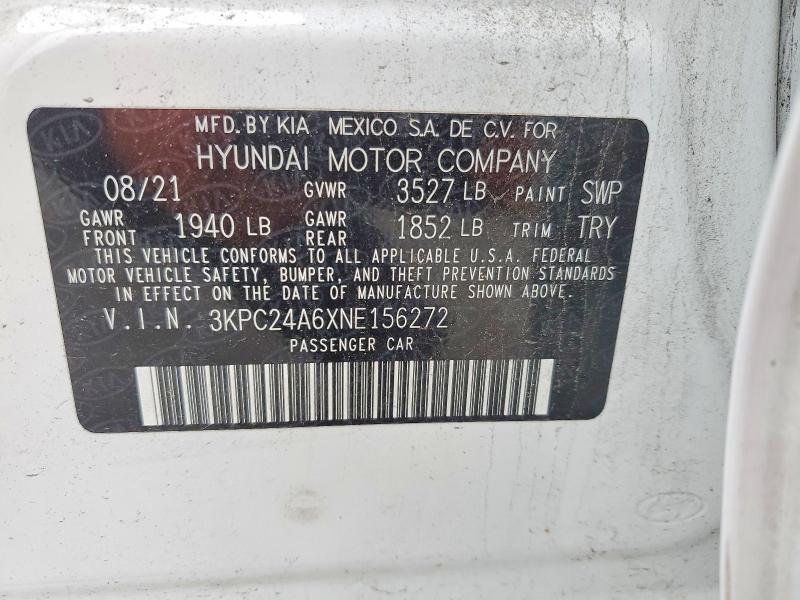 2022 Hyundai Accent se