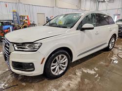 Audi Q7 Premium Plus Vehiculos salvage en venta: 2018 Audi Q7 Premium Plus