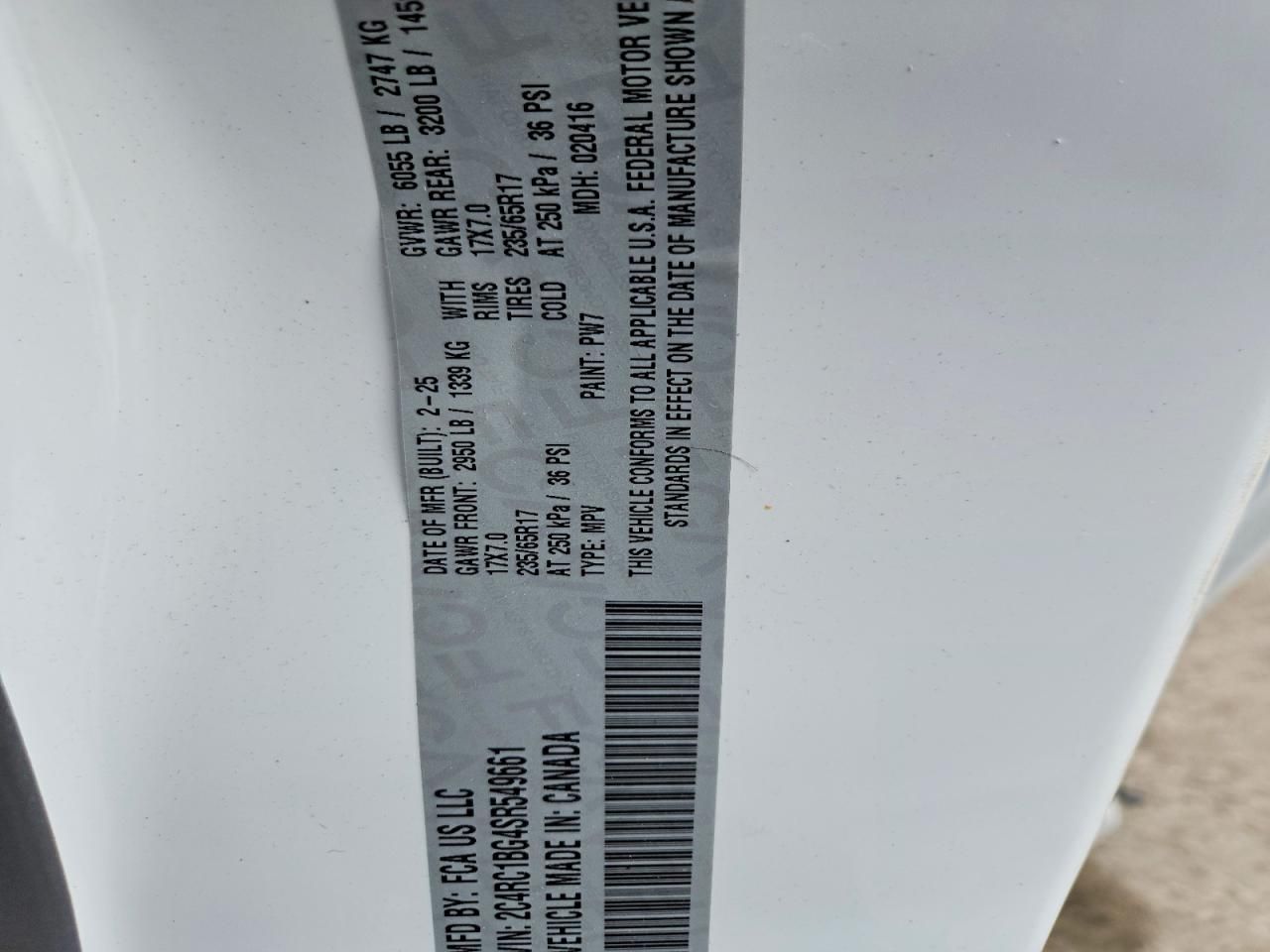 2025 Chrysler Pacifica Select