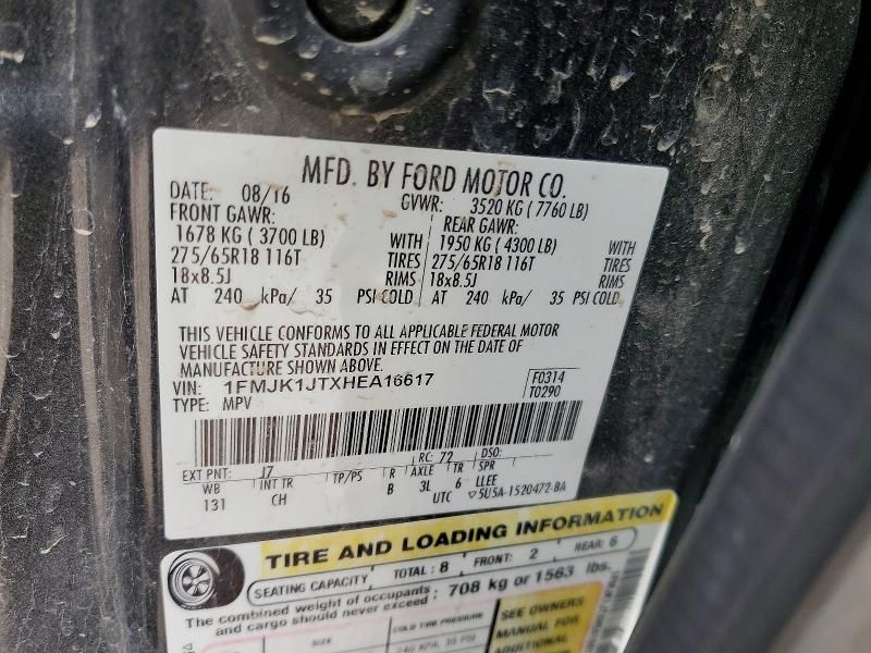 2017 Ford Expedition el xlt