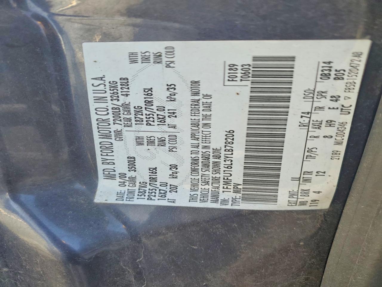 2000 Ford Expedition xlt