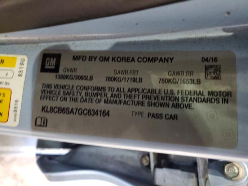 2016 Chevrolet Spark ls