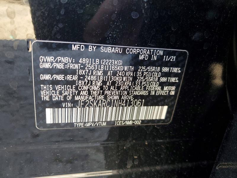 2022 Subaru Forester Touring