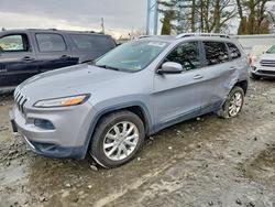 Jeep salvage cars for sale: 2014 Jeep Cherokee Limited