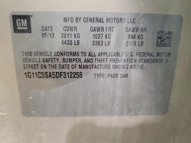 2013 Chevrolet Malibu 1LT