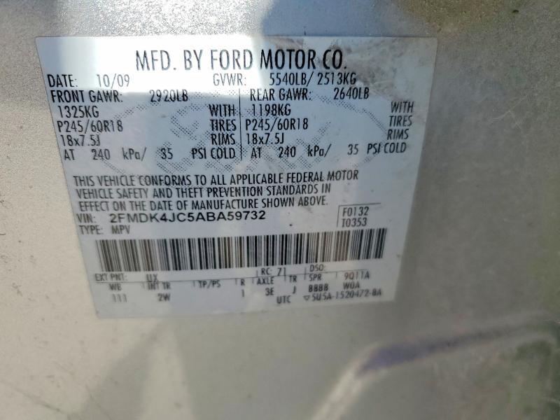 2010 Ford Edge sel