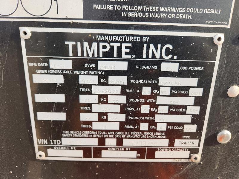 2012 Tmpte 2012 Timpte Grain Trailer